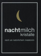 Nachtmilch Kristalle mit nat�rlichem Melatonin